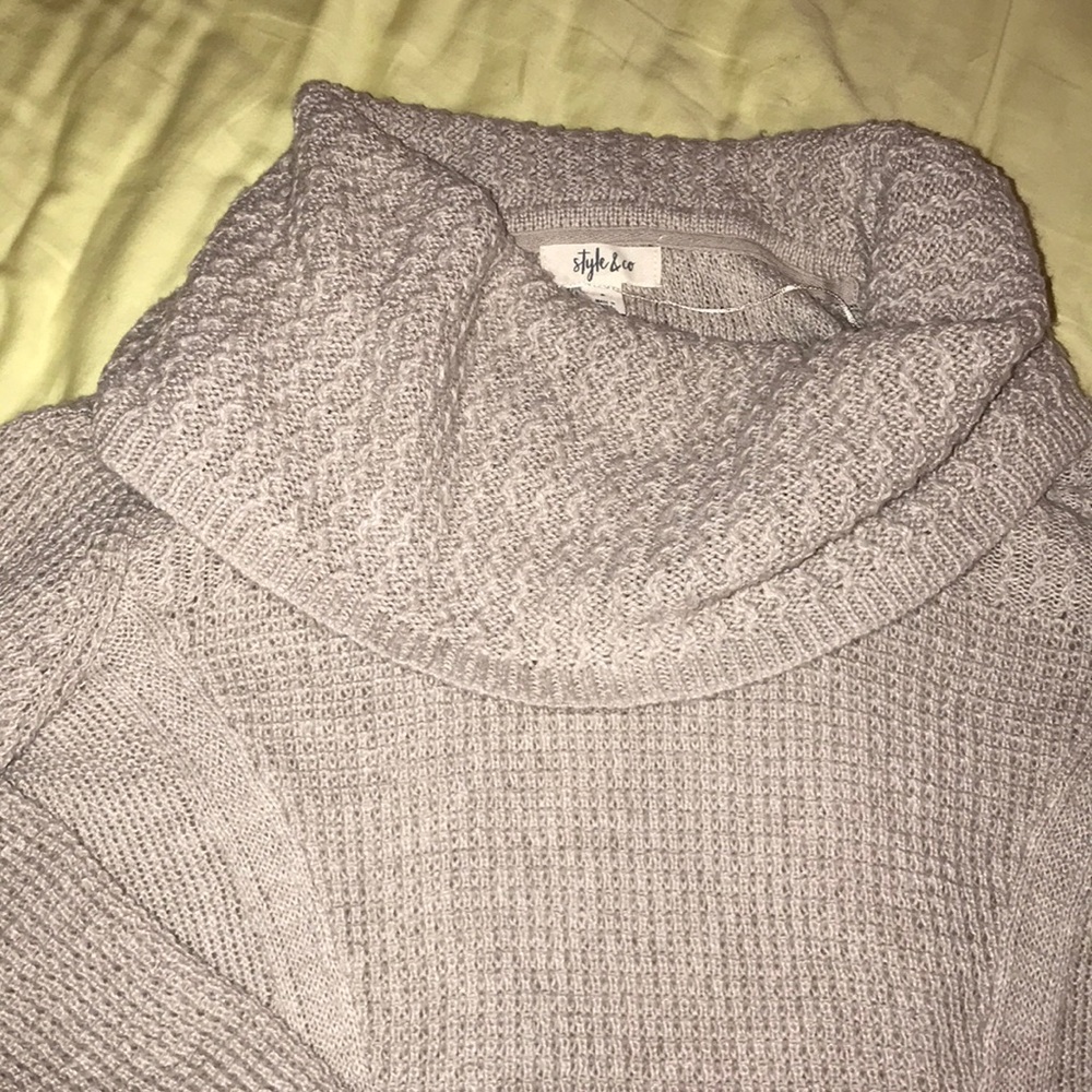 Turtle neck Knit Sweater